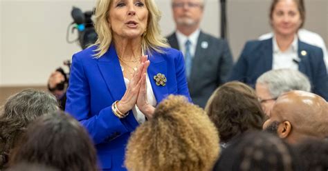 Jill Biden promotes cancer research in New Orleans